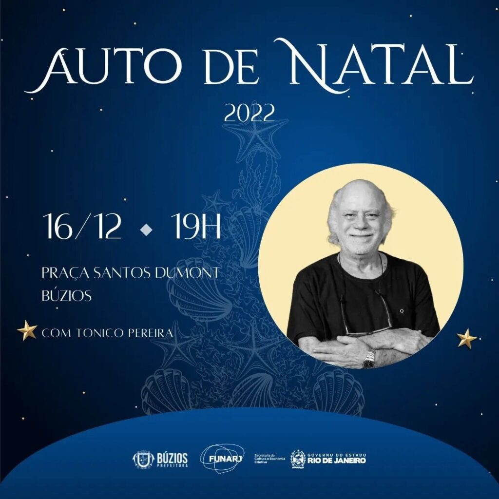 Praça Santos Dumont recebe “Auto de Natal” nesta sexta-feira   - Notícia de Búzios