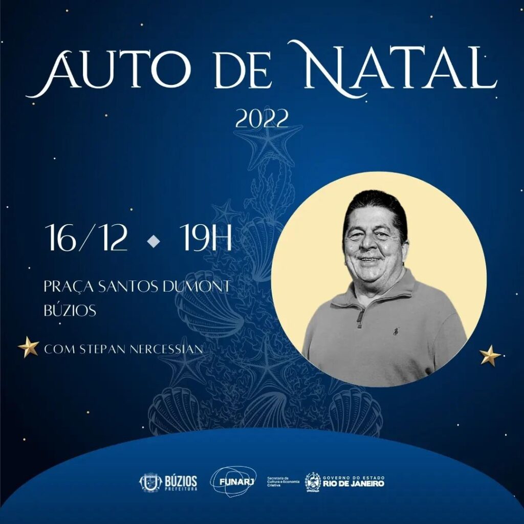 Praça Santos Dumont recebe “Auto de Natal” nesta sexta-feira   - Notícia de Búzios