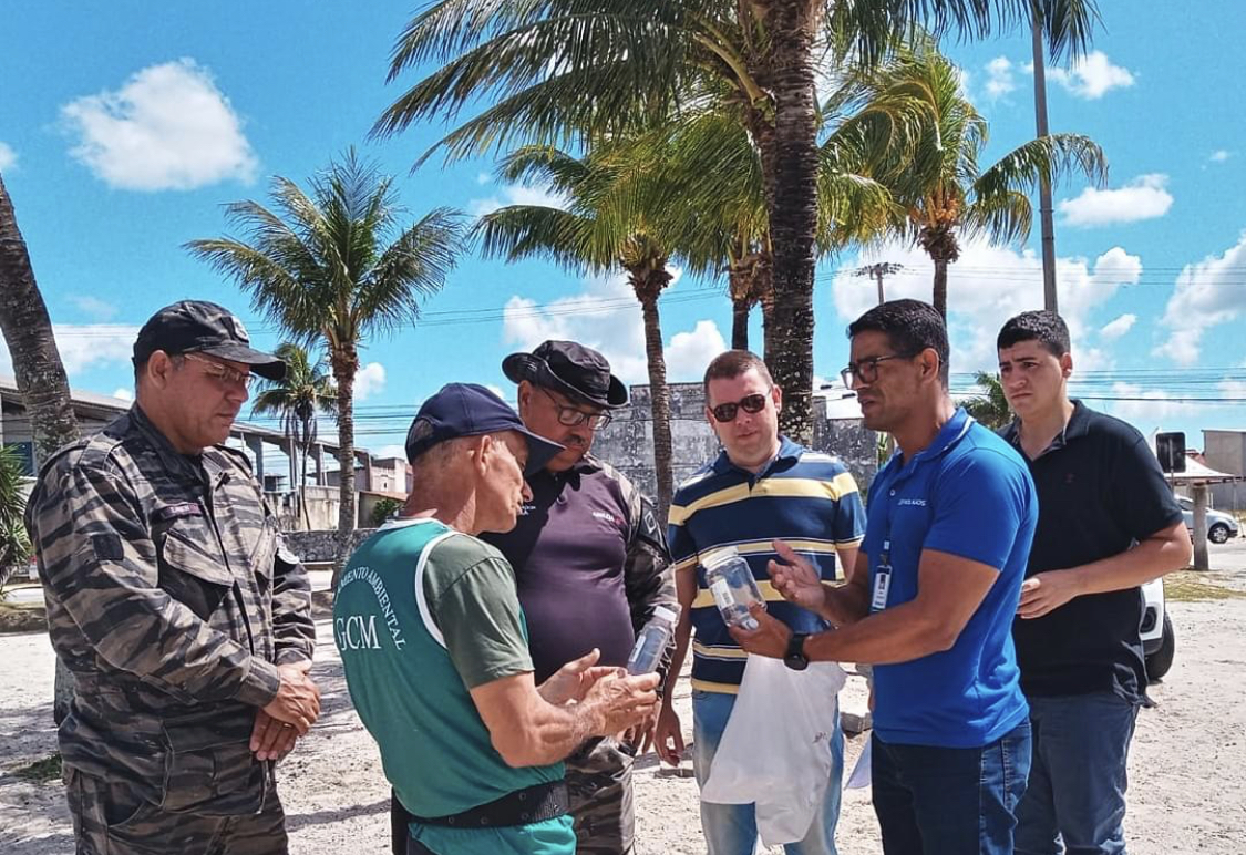 Iguaba Grande inicia inspeção da água da lagoa para conquistar a Bandeira Azul