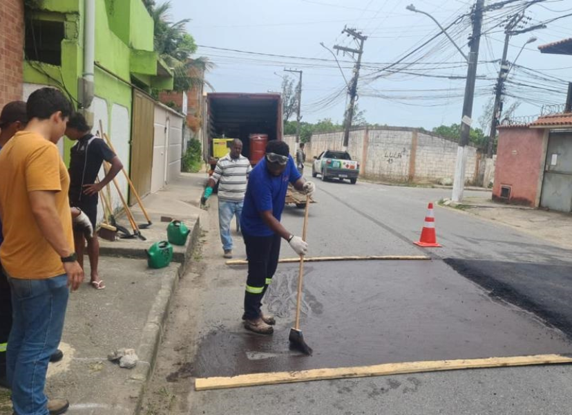 Obras de instalação de quebra-molas e redutores são retomadas em Macaé – Clique Diário