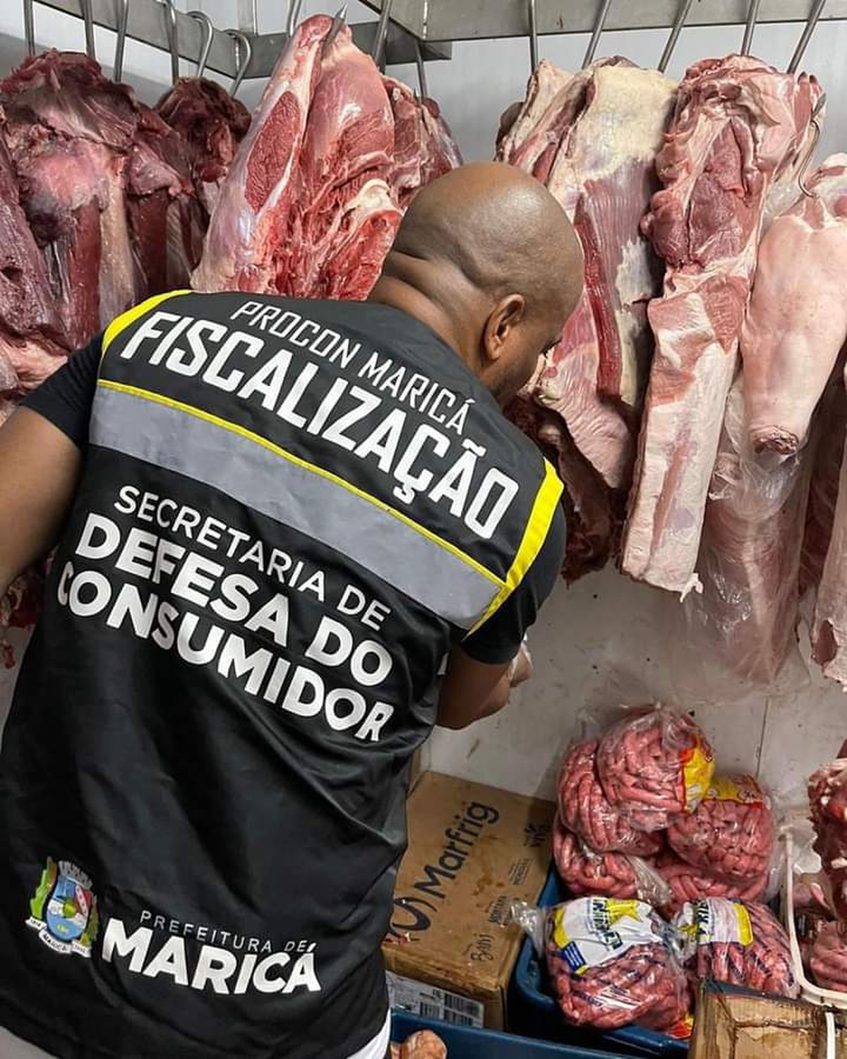 Mais de 150 quilos de carne são descartados em supermercado de Maricá