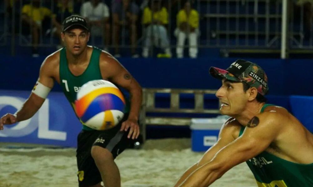 Brasil domina etapa do Mundial de vôlei de praia e leva ouro em SC | Enfoco