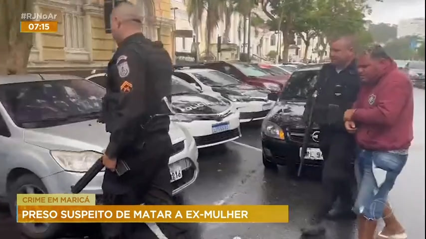 Suspeito de matar ex-mulher em Maricá (RJ) é preso - Rio de Janeiro