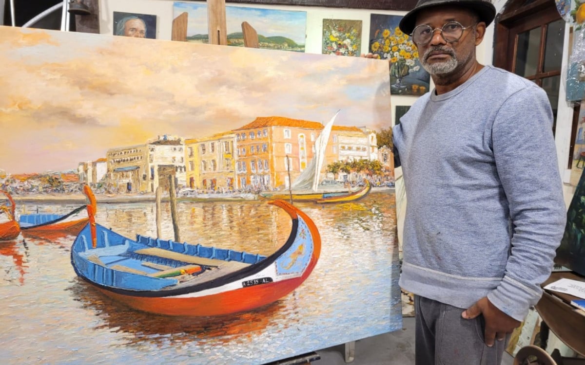 Artista de São Pedro da Aldeia pede ajuda para expor arte em Portugal | São Pedro da Aldeia