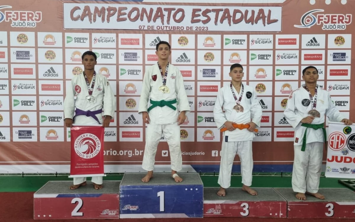 Três atletas buzianos conquistam medalhas em Campeonato Estadual de Judô | Búzios