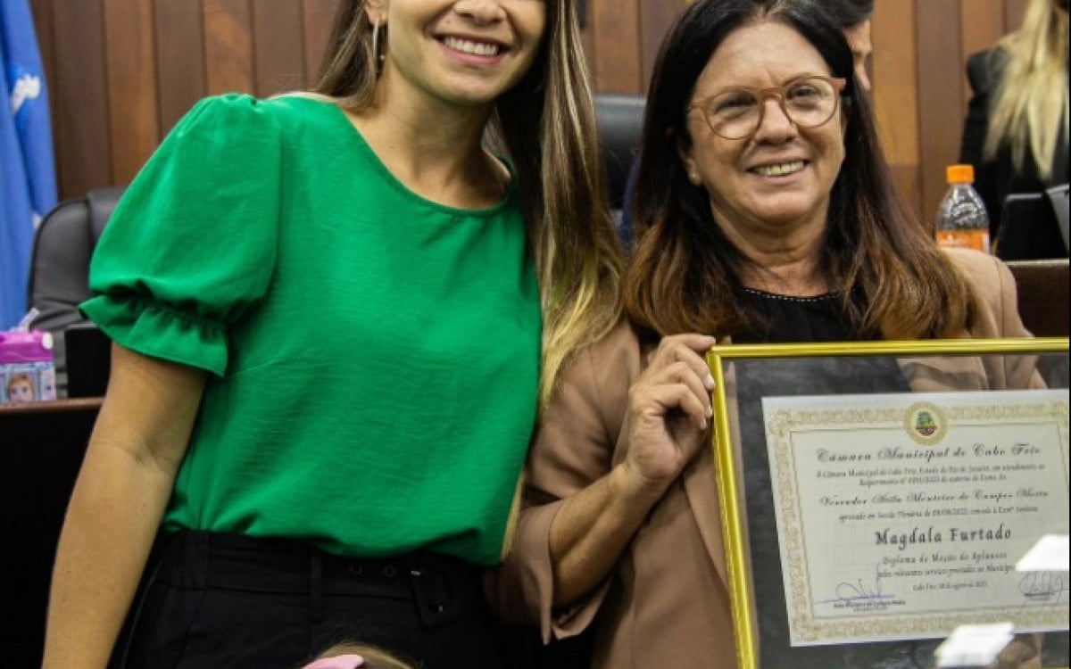 Cristina Frazão e Magdala Furtado