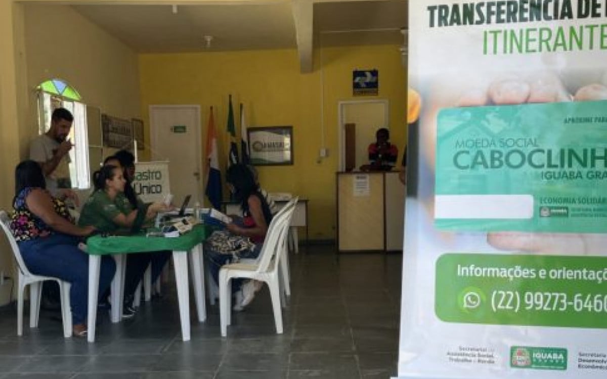 Moeda Social Caboclinho realiza ação em diversos bairros de Iguaba Grande | Iguaba Grande
