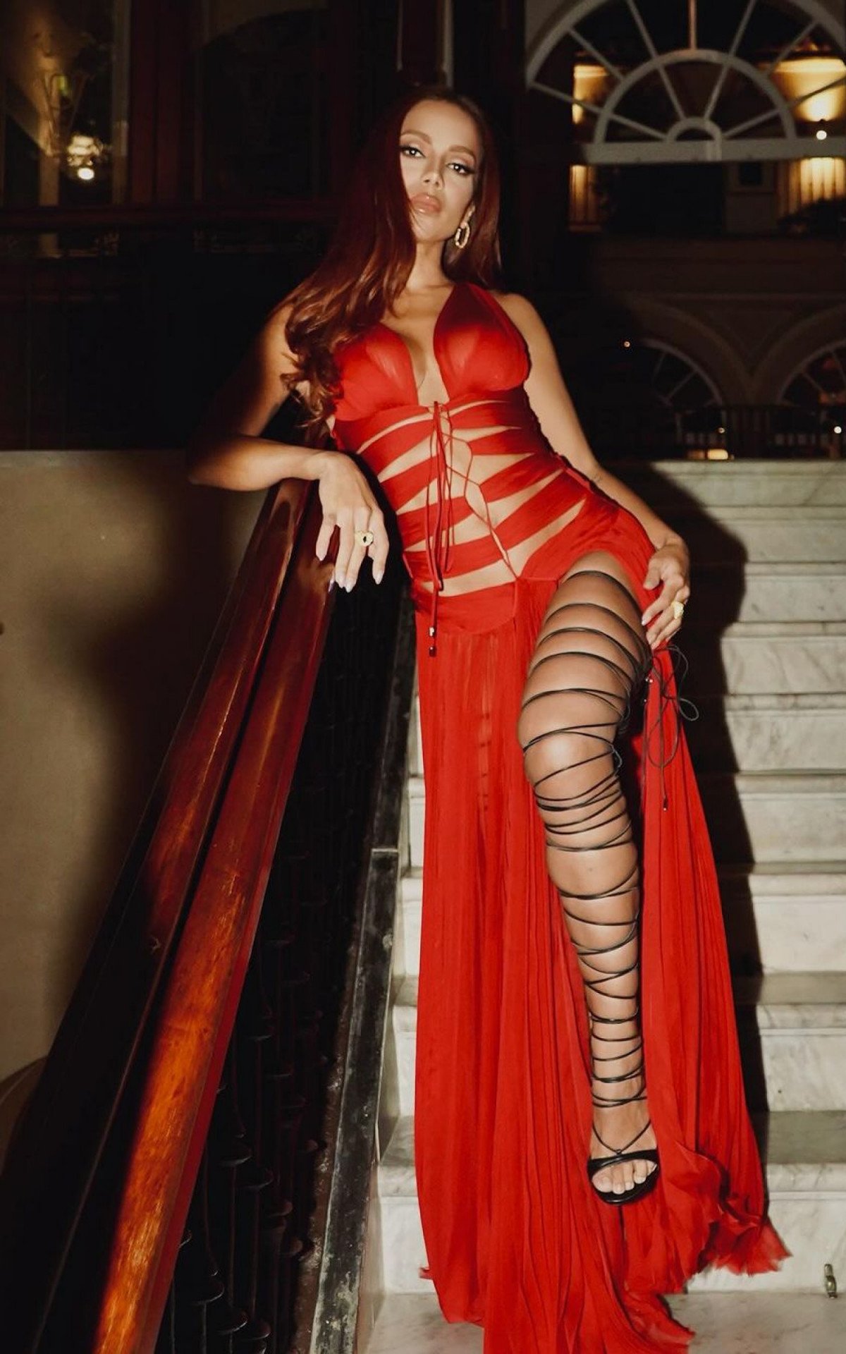 Anitta aposta em vestido sensual para o Grammy Latino 2023 - Reprodução/Instagram