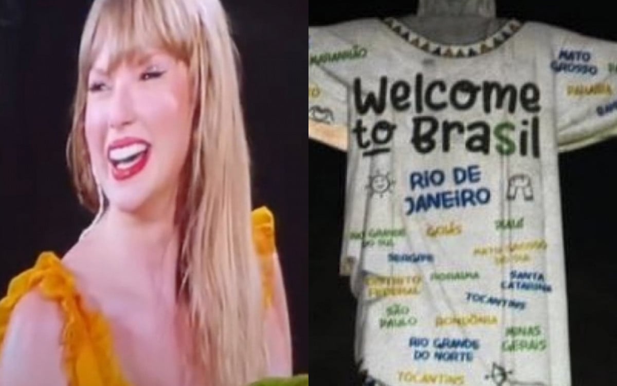 Em primeiro show no Rio, Taylor Swift agradece homenagem no Cristo Redentor | Celebridades