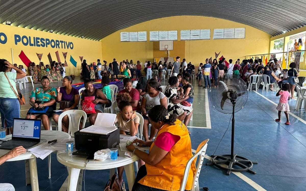 Nesta edição do Cadastro Único Volante, 93 pessoas foram atendidas. A próxima ação vai acontecer no Loteamento Norival Carvalho, no terceiro distrito de São Vicente