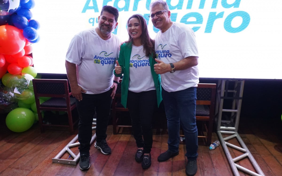 O evento reuniu apoiadores do novo grupo formado pelos empresários Rone Rossy e Verônica Januário e pelo médico Marcelo Amaral