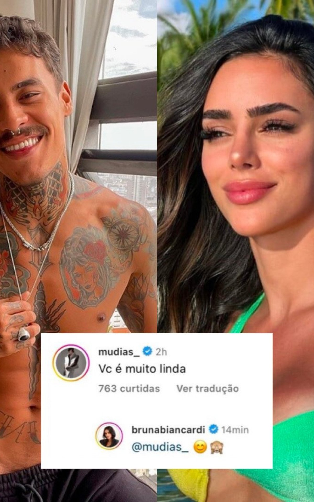 Fãs de Neymar atacam modelo que elogiou Bruna Biancardi | Celebridades