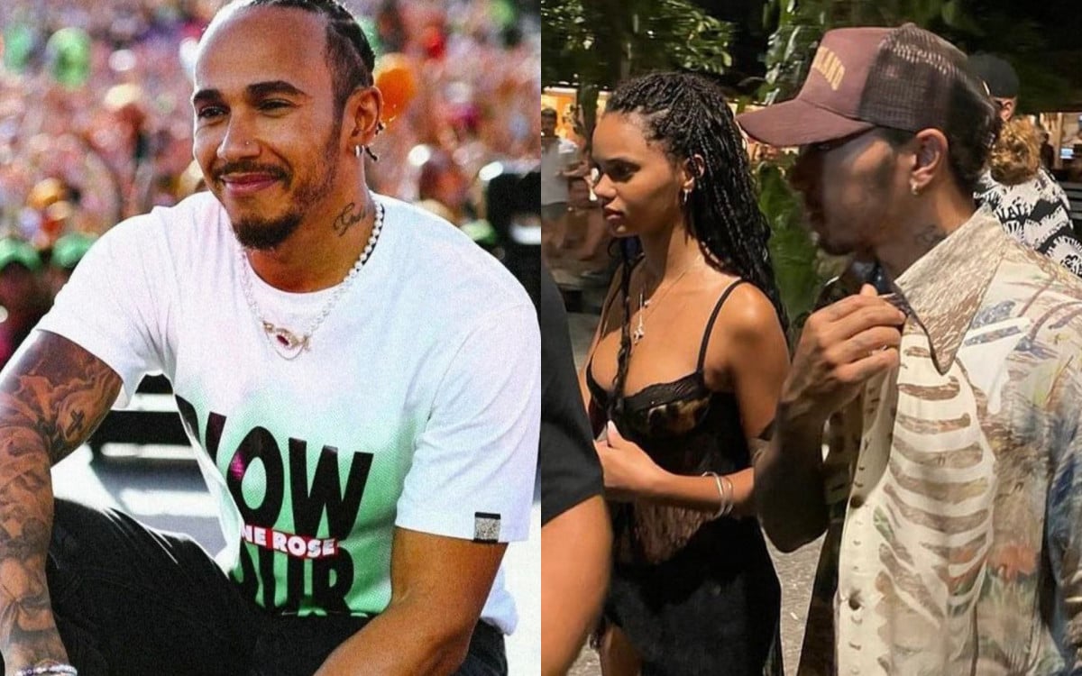 Lewis Hamilton é visto na Bahia com modelo brasileira Juliana Nalú | Celebridades