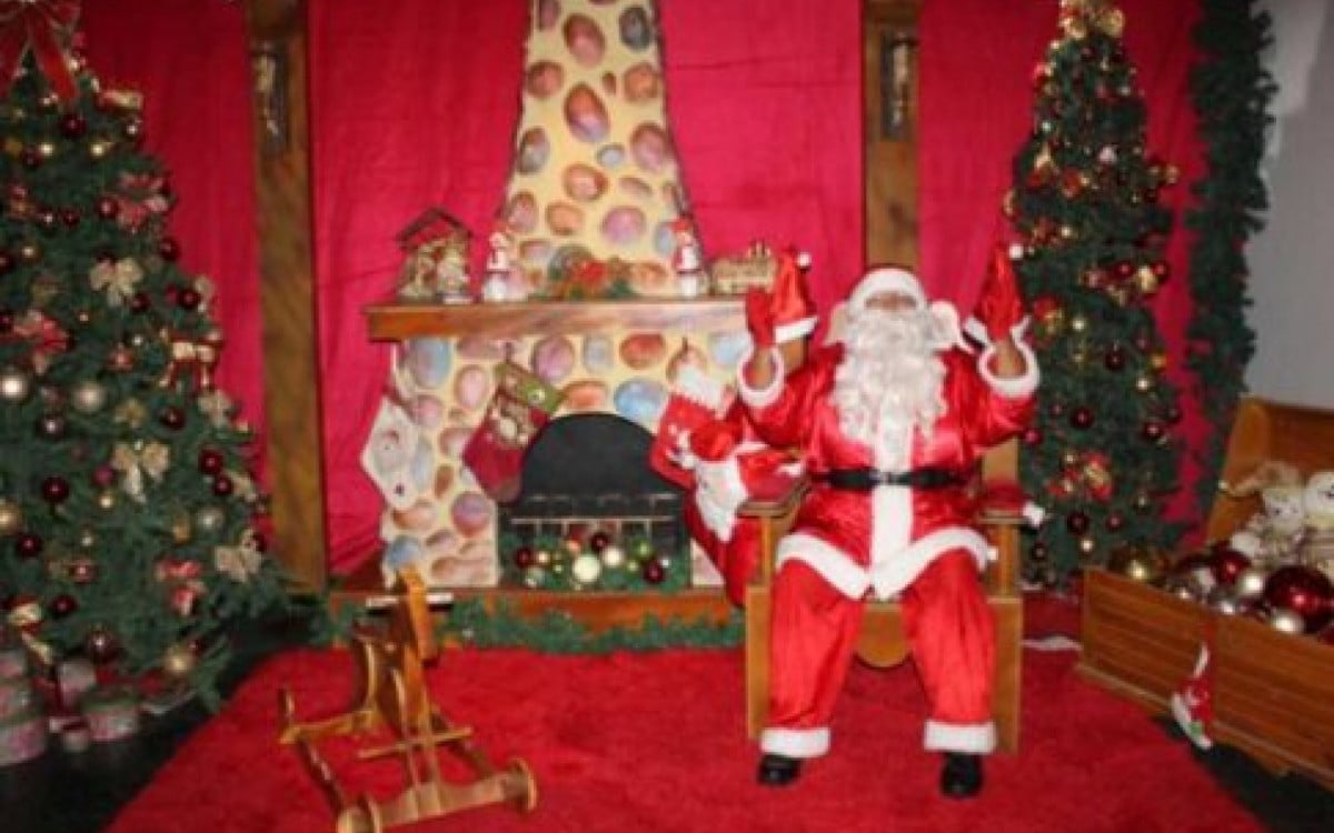 Bom Velhinho se despede da Casa do Papai Noel neste sábado (6), em São Pedro da Aldeia | São Pedro da Aldeia