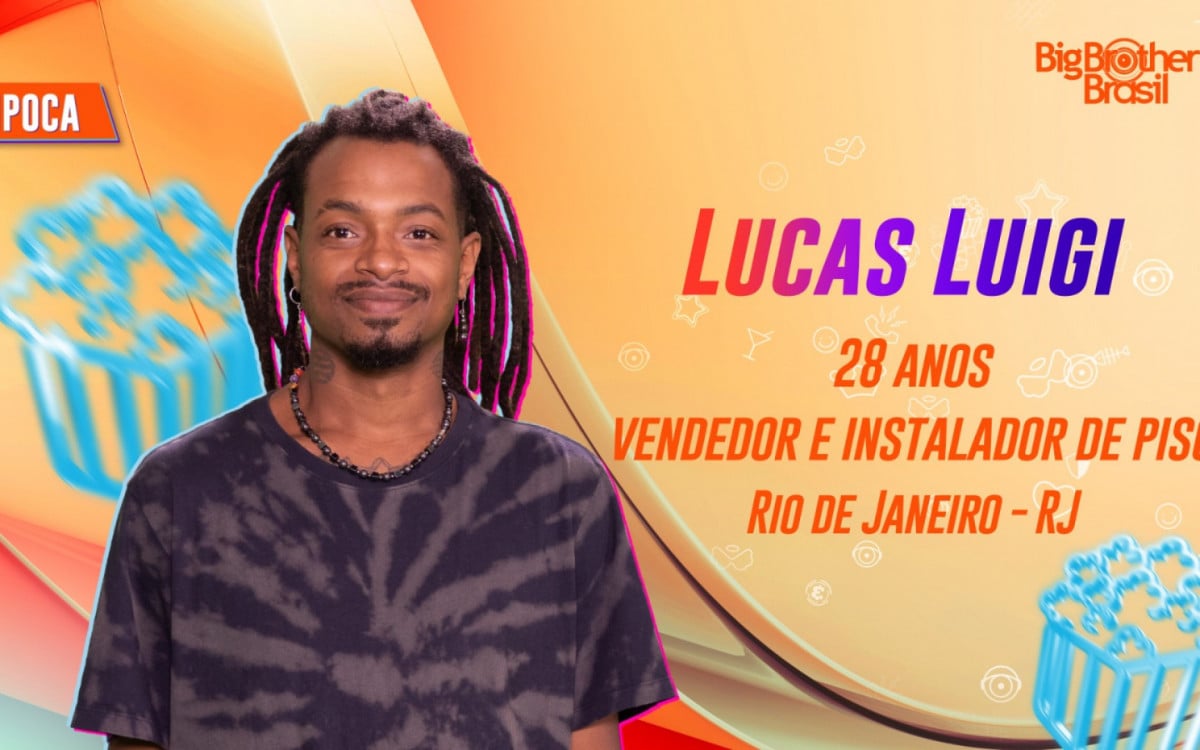 BBB 24: Lucas Luigi é um dos participantes confirmados na pipoca | BBB
