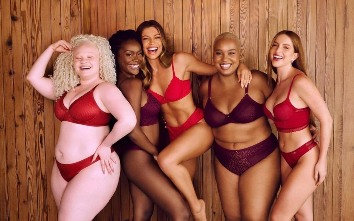 Grazi Massafera arrasa com lingerie vermelha em campanha sobre beleza feminina | Celebridades