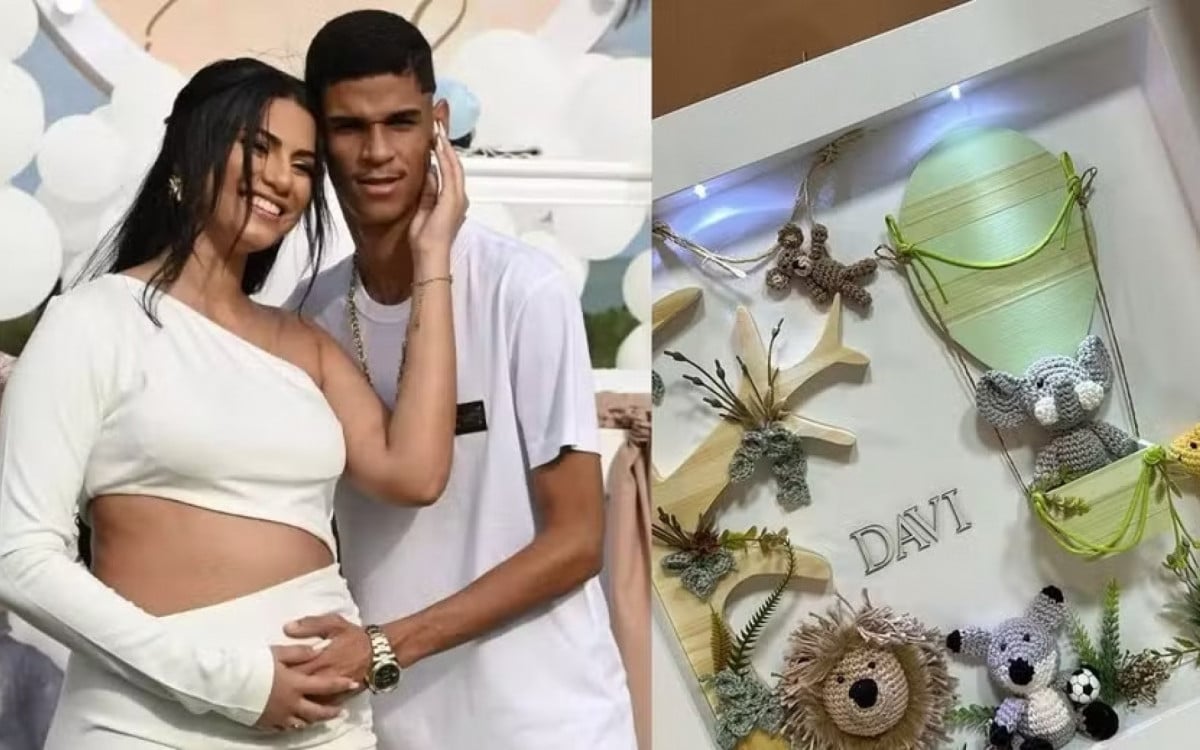 Cristiano Ronaldo? Távila Gomes mostra decoração com novo nome do filho com Luva de Pedreiro | Celebridades