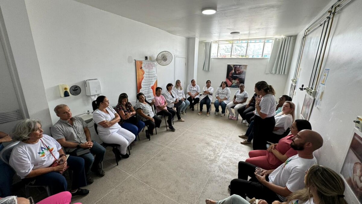 Campanha Janeiro Branco chega ao Hospital da Mulher de Cabo Frio com roda de conversa para profissionais e pacientes