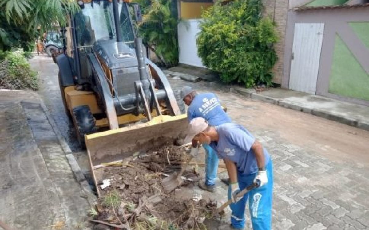 Prefeitura aldeense intensifica ações nos bairros após fortes chuvas | São Pedro da Aldeia