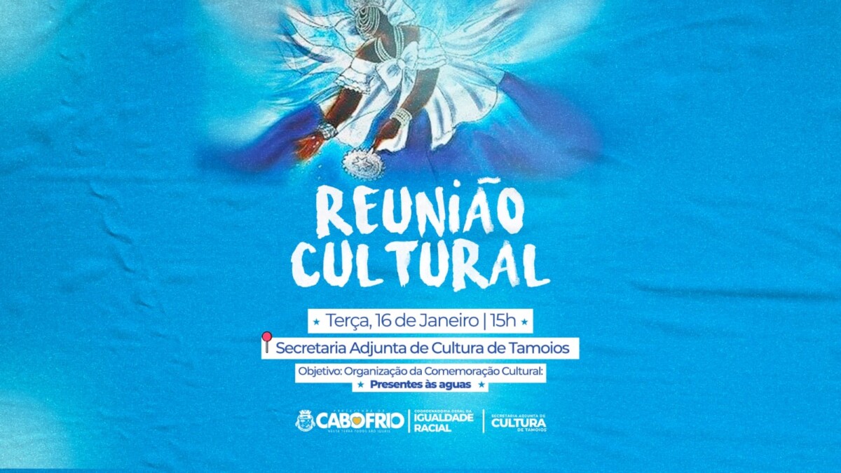 Cabo Frio promove reunião cultural para organizar evento em celebração à Iemanjá