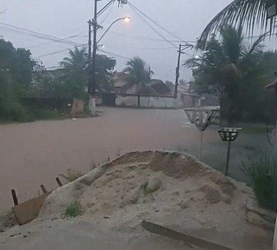 Maricá entra em estágio de atenção após chuva forte; vídeo | Enfoco
