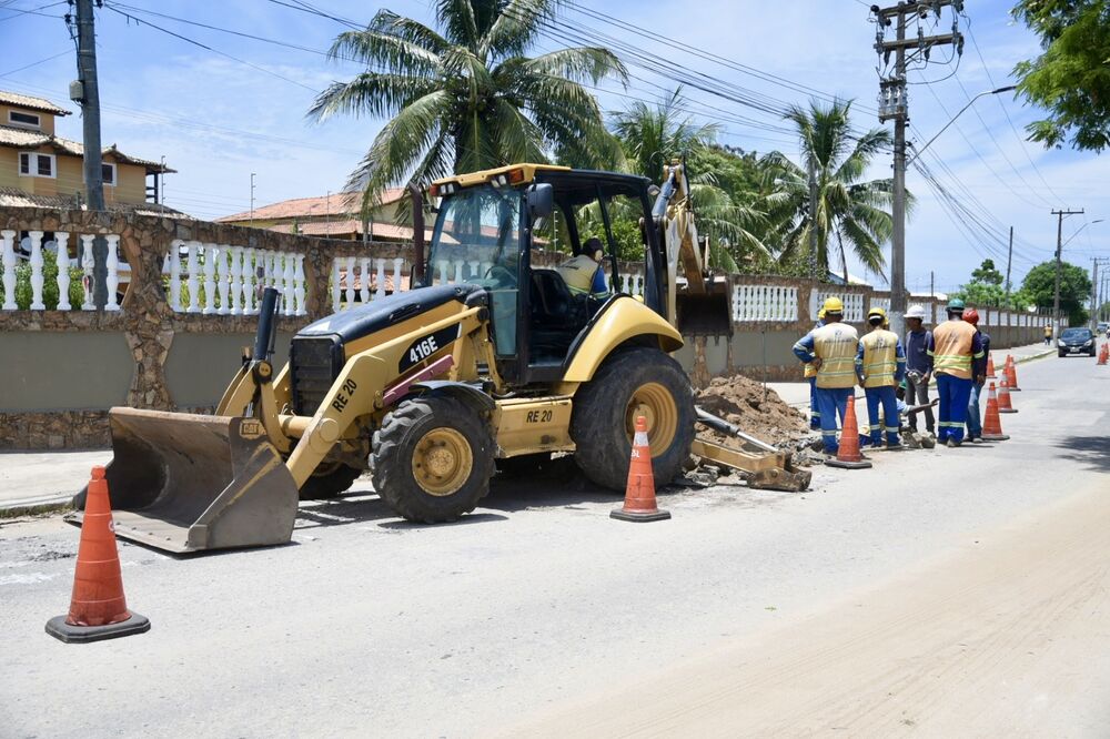 Estrada de São Pedro da Aldeia de cara nova com avanço de obras | Enfoco