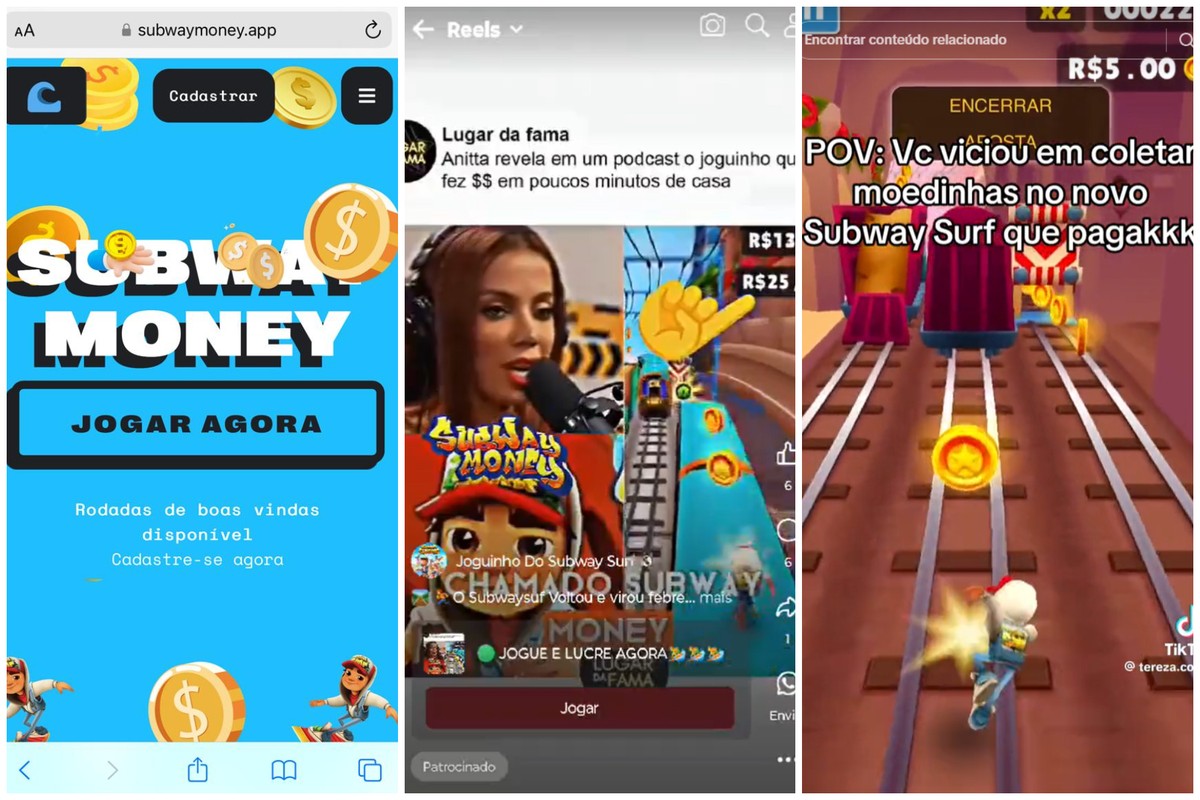 'Subway Money': golpistas criam deepfakes de famosos para prometer dinheiro em jogo falso | Tecnologia