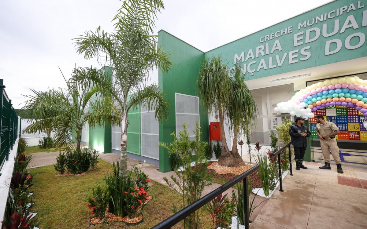 Nova creche no bairro Verde Vale é inaugurada pela Prefeitura de Saquarema | Saquarema