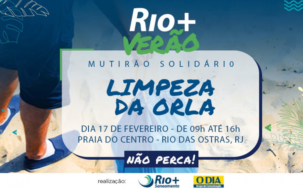 Rio+ Saneamento promove evento socioambiental em Rio das Ostras | Rio das Ostras