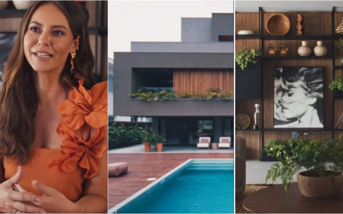 Paolla Oliveira mora em uma mansão de dois andares na Barra da Tijuca - Reprodução/Instagram Casa Vogue