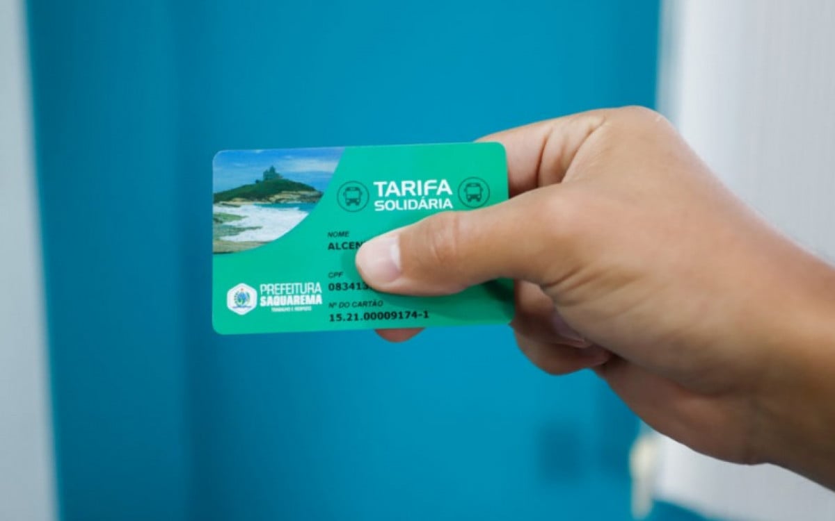 Mais de 5 milhões de viagens de ônibus foram realizadas com o Cartão Tarifa Solidária em Saquarema | Saquarema