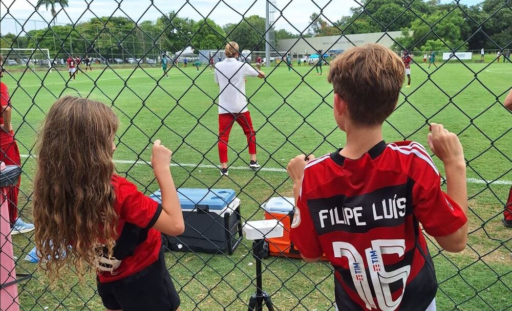 Na estreia de Filipe Luís, Mengão vence pela Copa Rio sub-17 | Enfoco