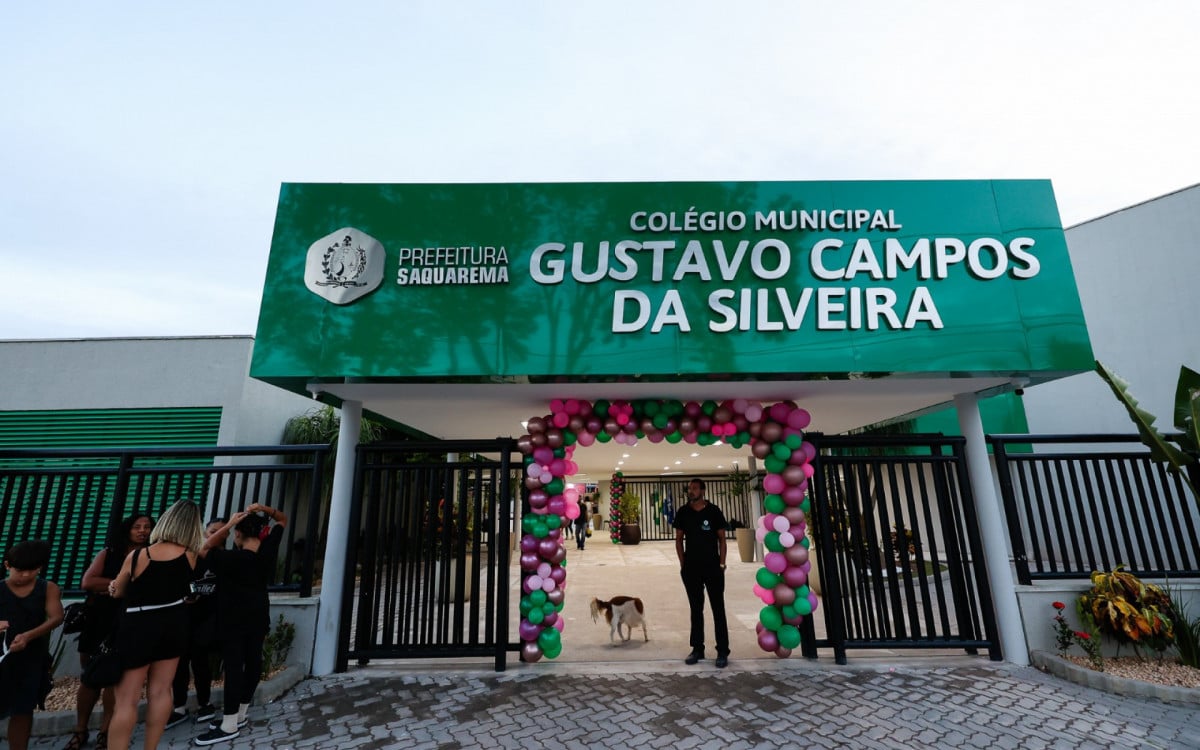 Prefeitura de Saquarema inaugura a maior escola do município com sala multissensorial | Saquarema