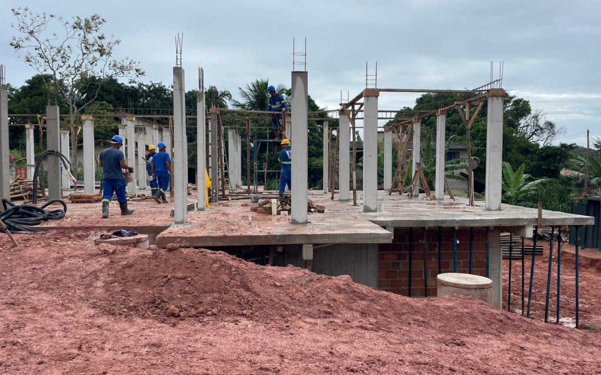 UBS do Guarani segue em construção na cidade de Saquarema | Saquarema
