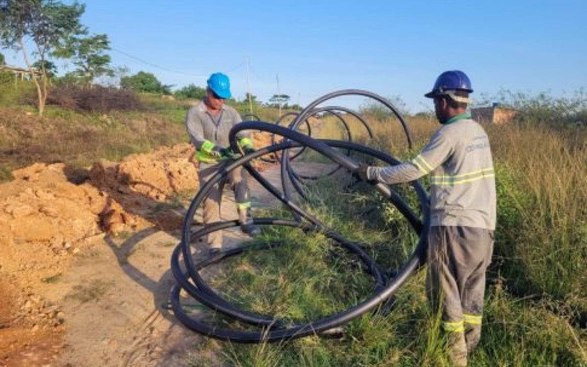 Extensão de rede de abastecimento leva água para 500 famílias em Iguaba Grande | Iguaba Grande