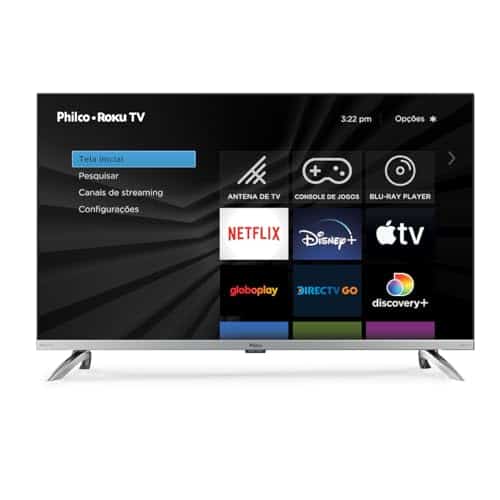 Fast Smart TV Philco 32” PTV32G7PR2CSBLH com Dolby Audio