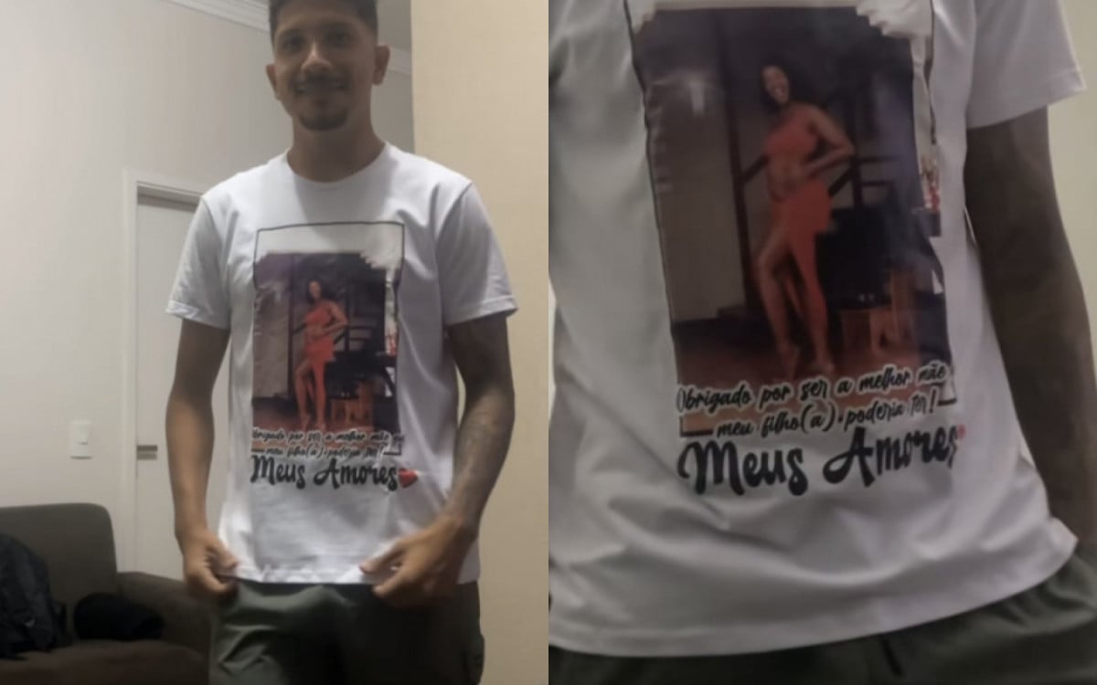 Yuri Lima usa camisa em homenagem a Iza e cantora se derrete: 'Perco tudinho' | Celebridades