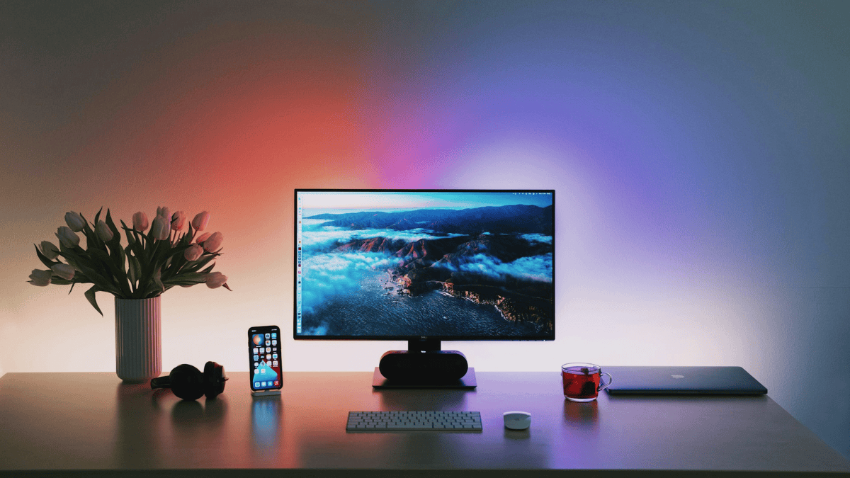 monitor desktop área de trabalho