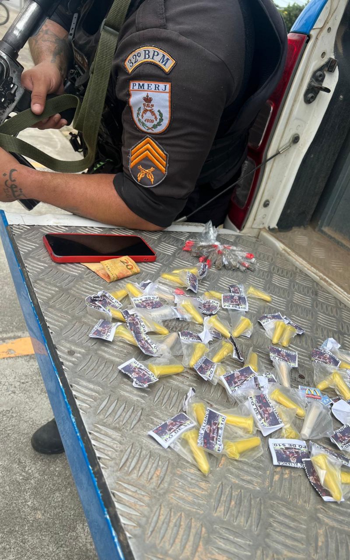 Polícia Militar apreende drogas em operação em Rio das Ostras | Rio das Ostras