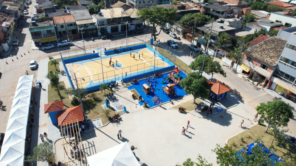 Cabo Frio: Nova Praça de Unamar, em Tamoios, é inaugurada com festividades e atendimentos à comunidade