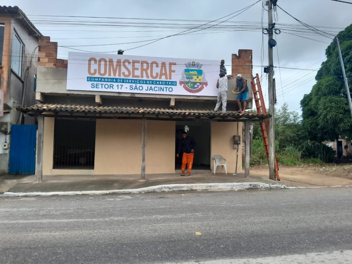 Comsercaf vai inaugurar setor exclusivo para atender a população de São Jacinto, em Cabo Frio