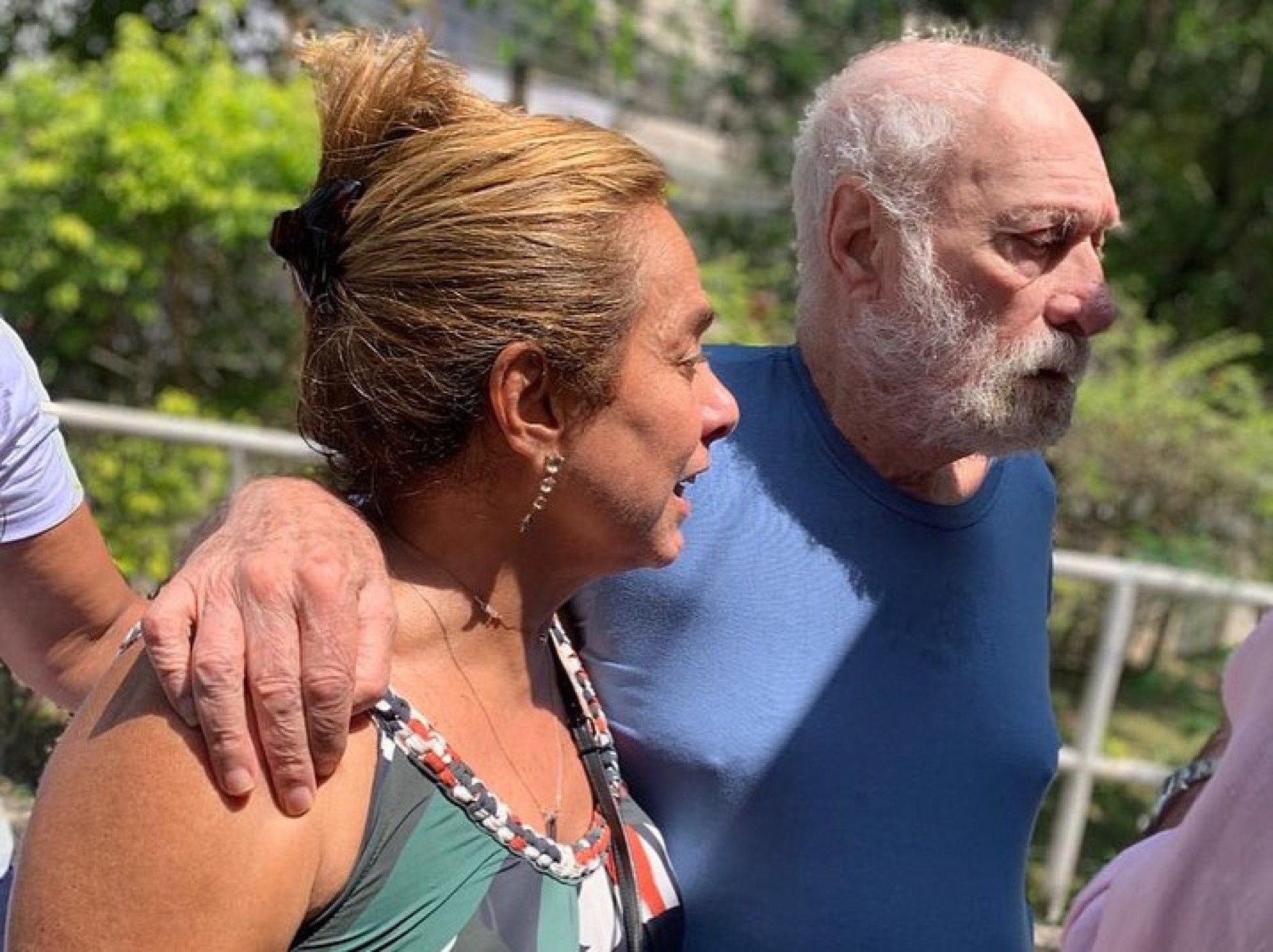 Cissa Guimarães lamenta morte do ex-marido, Paulo César Pereio