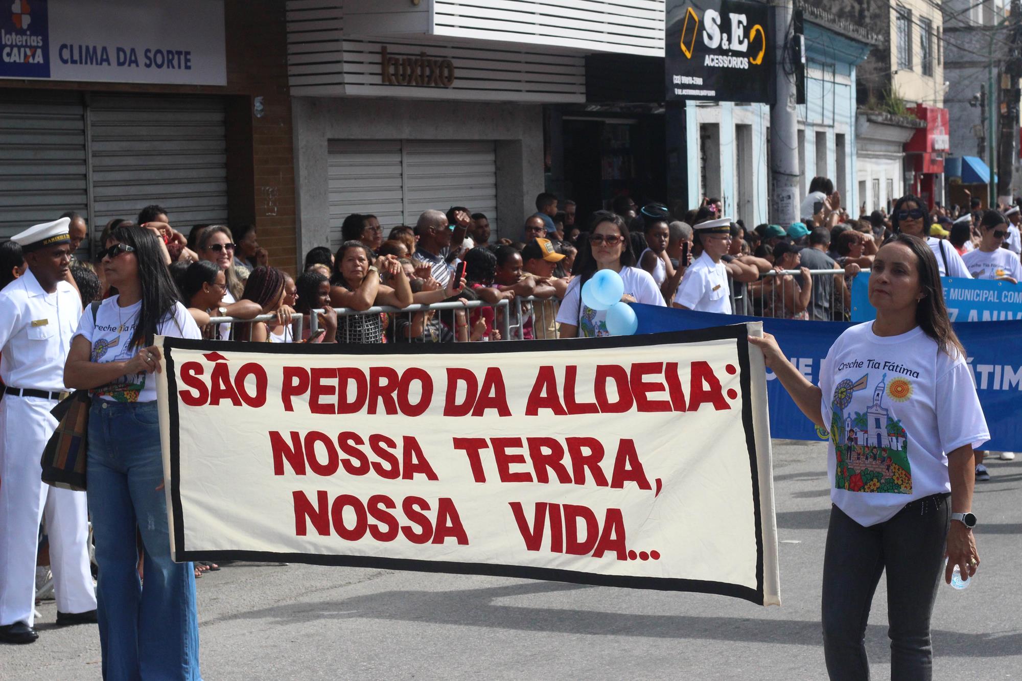 São Pedro da Aldeia comemora 407 anos de fundação com tradicional Desfile Cívico
