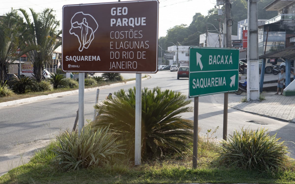 DER-RJ inicia sinalização do novo Geoparque em Saquarema | Saquarema