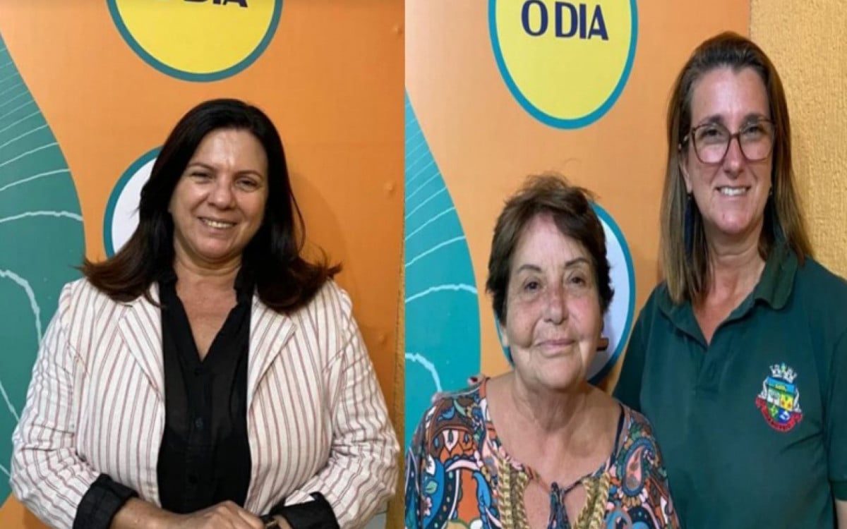 Magdala Furtado, Rosalice Fernandes e Marcella Santanna