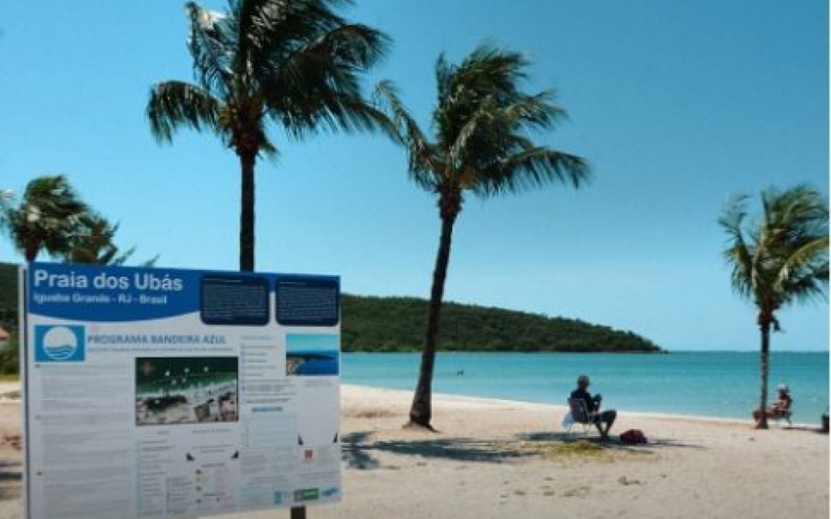 Praia dos Ubás, em Iguaba, é pré-aprovada para receber a Bandeira Azul pela segunda vez | Iguaba Grande