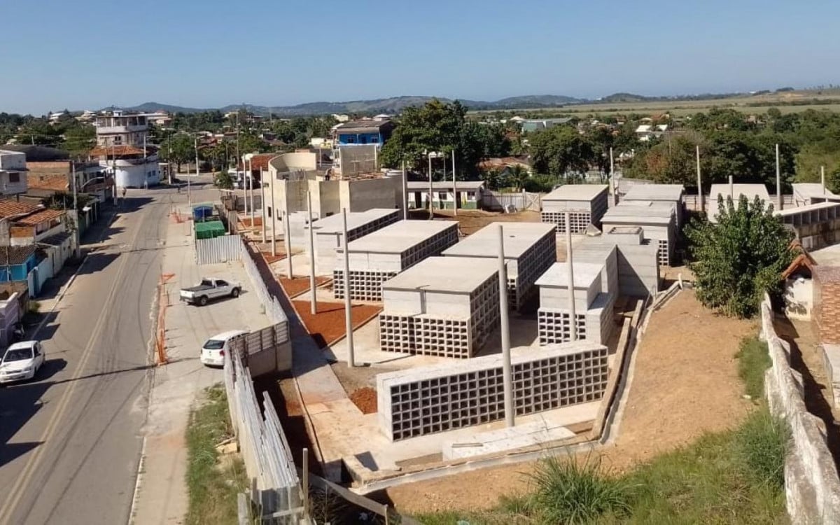 Obras do novo cemitério de Sampaio Corrêa avançam em Saquarema | Saquarema