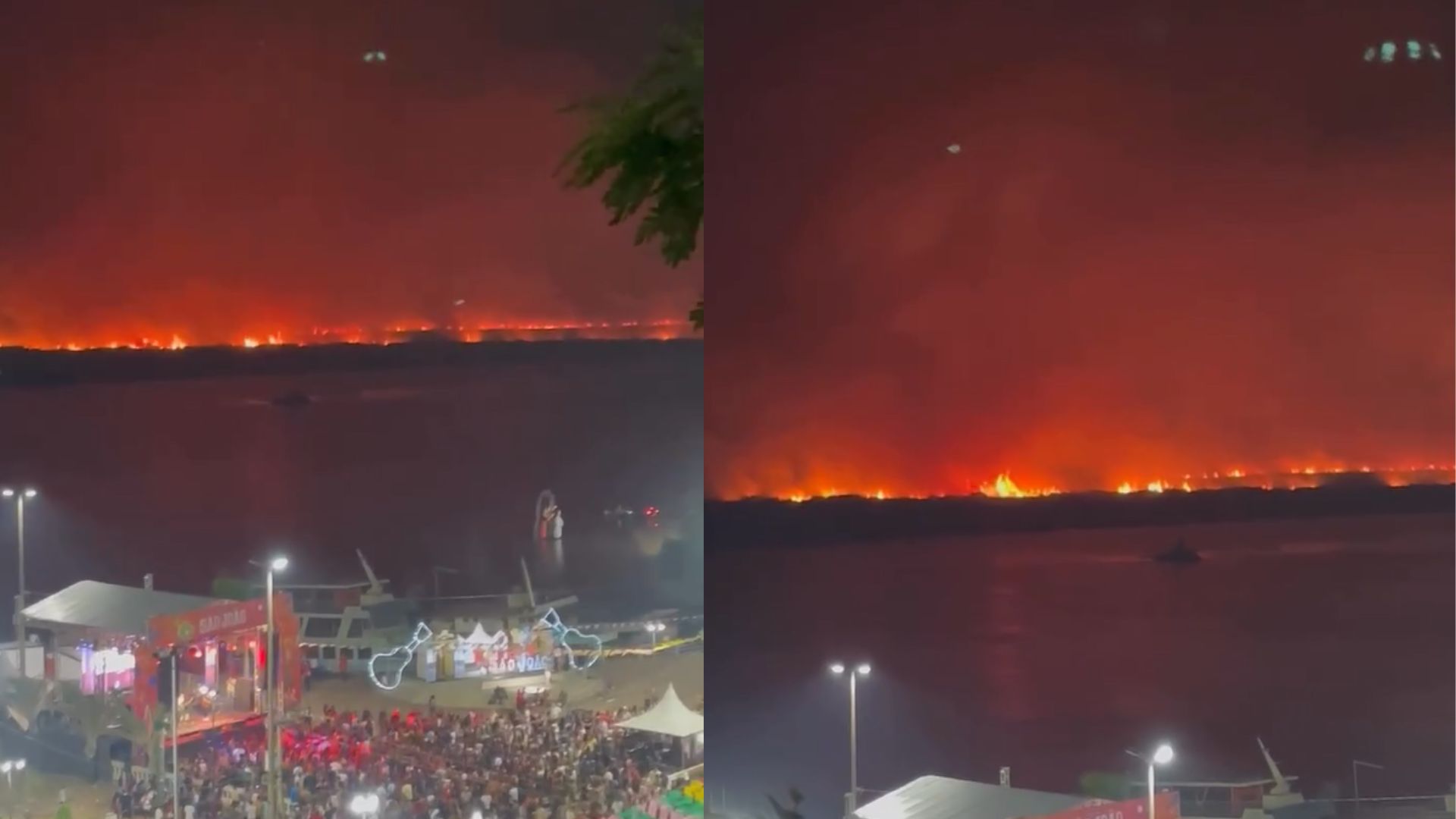 Festa no MS acontece em meio às chamas no Pantanal; vídeo | Enfoco