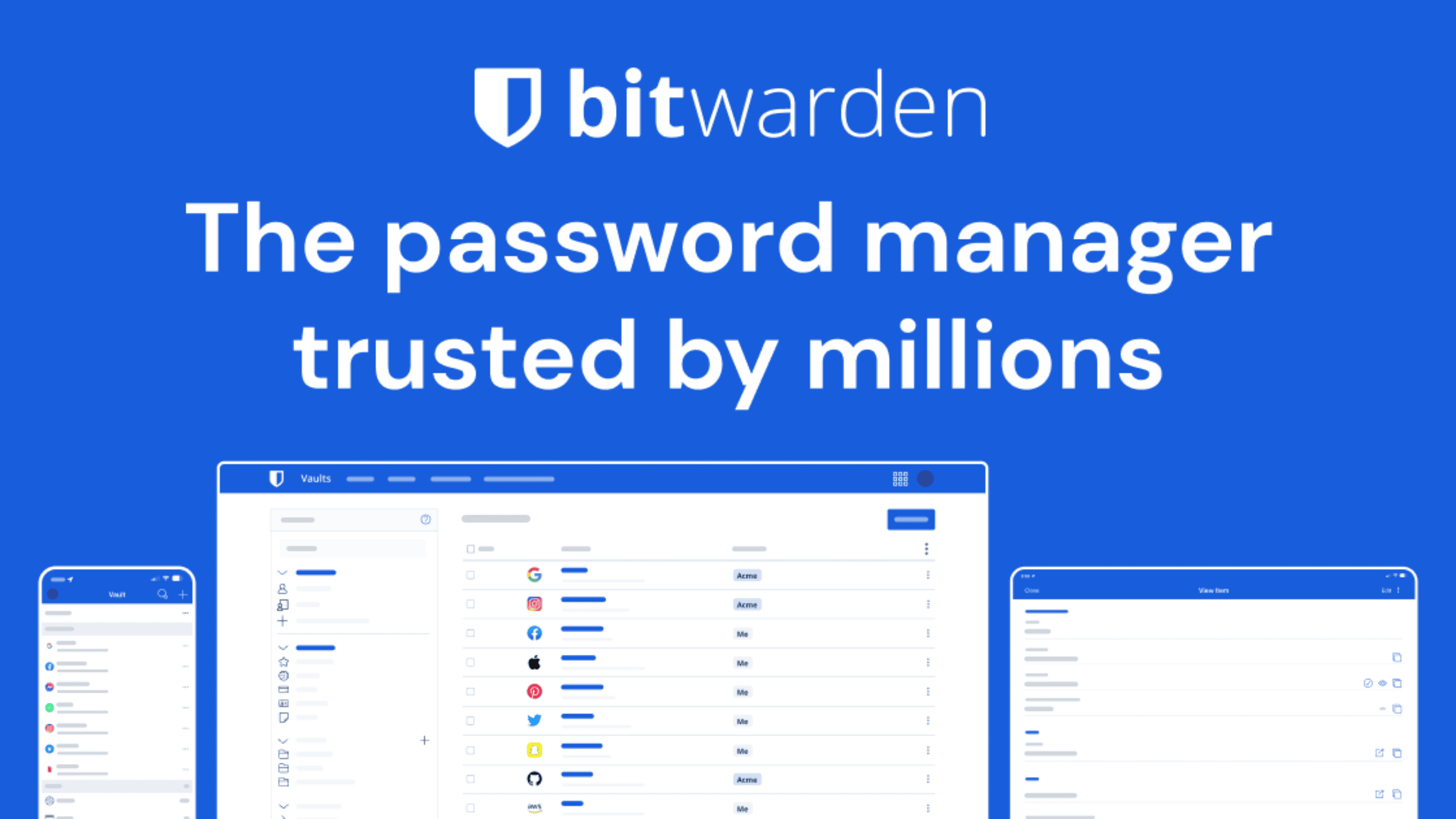 bitwarden password manager gerenciador de senhas