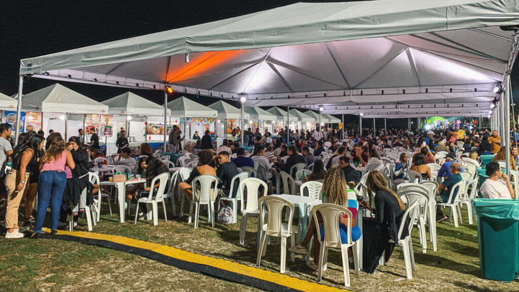 Foto do Festival do Camarão de Cabo Frio